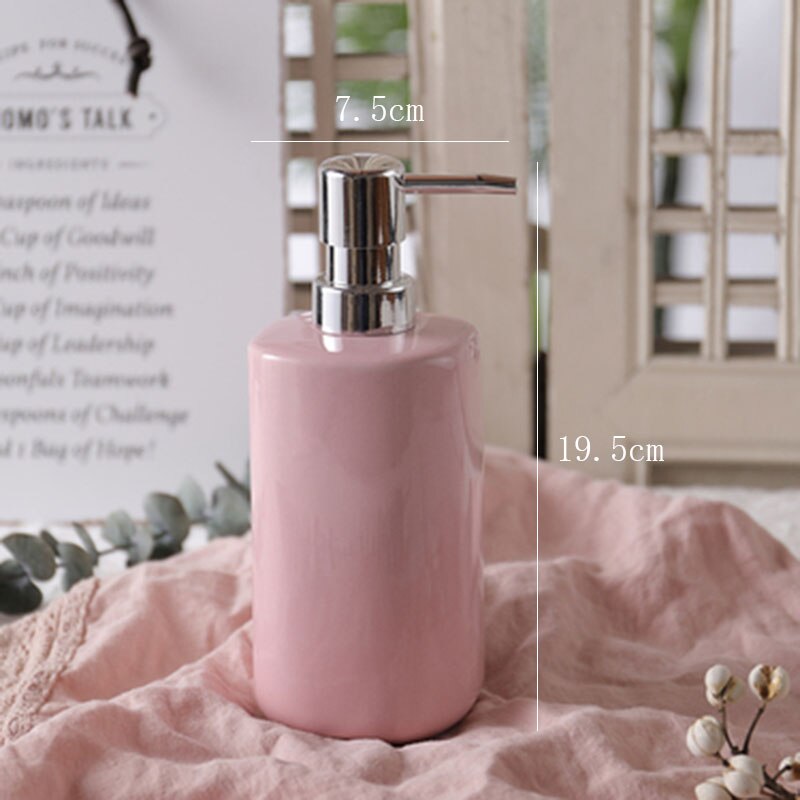Afwasmiddelautomaat,Zeepdispenser Keramiek, Vintage Perzikbloesem Wit Navulbare Afwasmiddeldispenser Voor Keuken, Oosters Olieverfschilderij Decoratieve Pompfles Antieke Zeepdispenser Voor Keuken, B