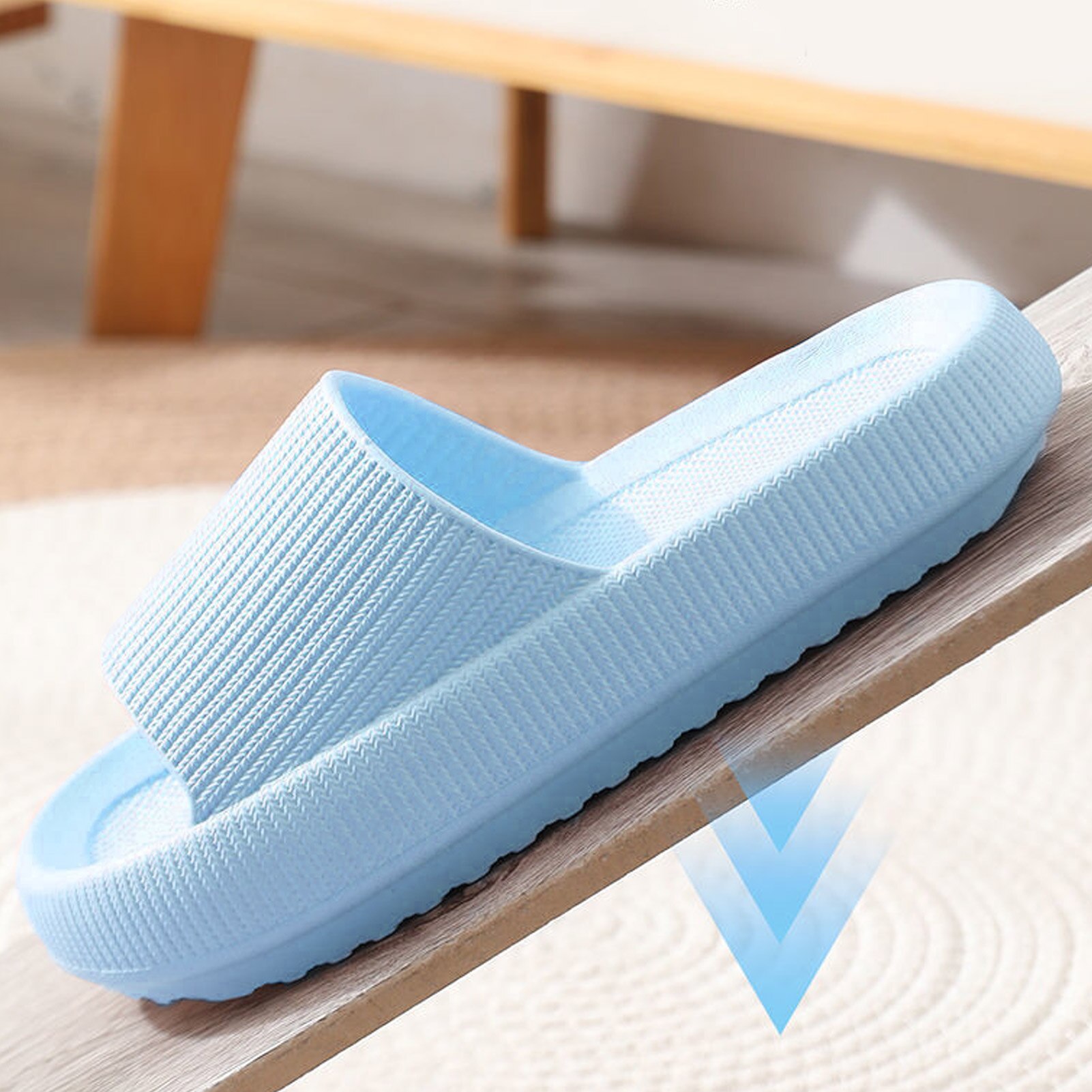 Bath Slipper Sandal Cloud Slippers For Indoor Outdoor Shower Sandal Quick Drying For Indoor &amp; Outdoor
