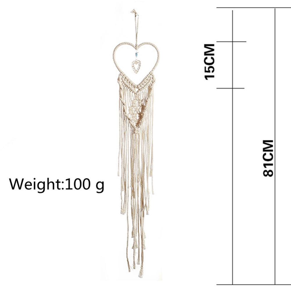Attrape rêves en macramé, décoration nordique pour chambre, style Boho, décoration murale pour chambre d'enfant: Macrame M0247