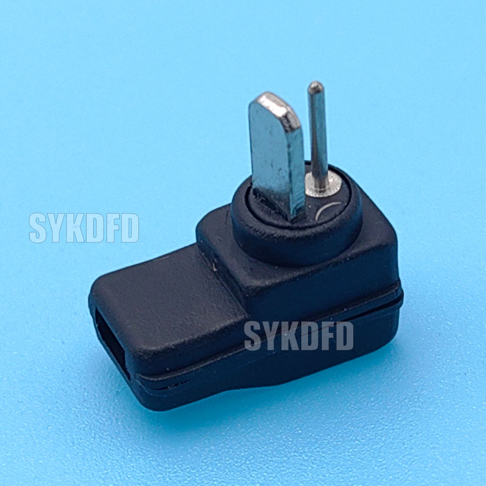2Stift Schwarz Lärm Stecker Lautsprecher und HiFi Stecker Schraubklemmen Stecker Energie Audio- Lampe Signal Stecker Adapter: MULTI / Unter 5 Stücke