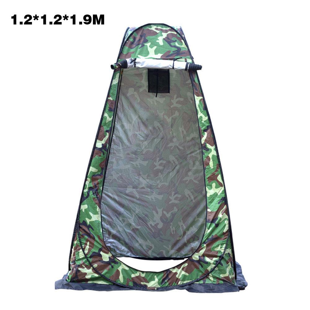 Portable Outdoor Shower Tent Pop Up Pod Changing Room Privacy Waterproof Ventilated Tents Toilet Rain Shelter For Camping Beach: 05