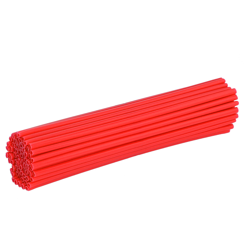 Rayons de moyeu de roue avant ou arrière pour XR CRF BBR Dirt Pit Bike, 10, pièces/ensemble, 10, 12, 14, 16, 17, 19 pouces: Rouge