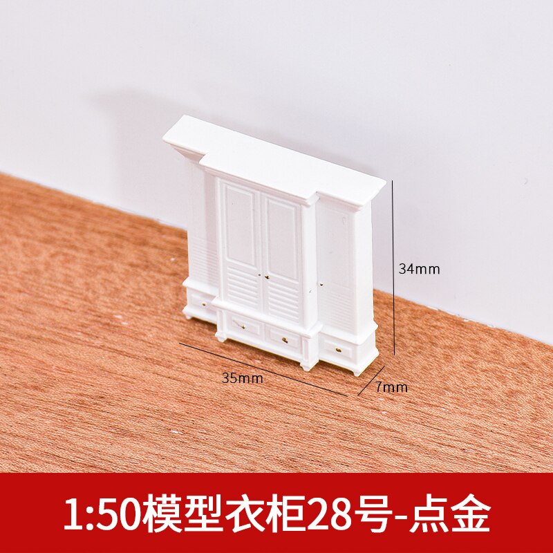 1pcs 1/25 1/30 1/50 1/75 scale Dollhouse mini Mobili In Miniatura casa di Bambola accessori In Plastica Book Shelf: 11