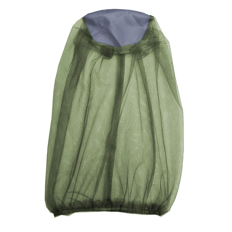 Safe Comfortable Single Head Mosquito Net Shield Cover For Camping Climbing Walking Hiking Fishing Travelling Home Outdoors Tool: green