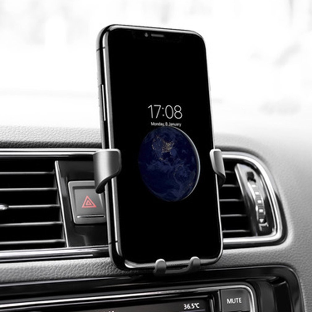 Universal Gravity Car Holder For Phone In Car Air Vent Clip Mount No Magnetic Mobile Phone Holder Cell Stand