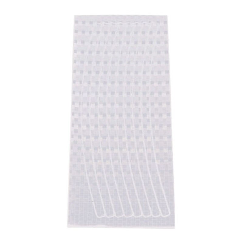 16 Strips Bike Sticker Decals Reflective Stickers Strip Bicycle Motorcycle Reflective Tape Sticker Bicycle Wheel Bike Accessorie: Silver