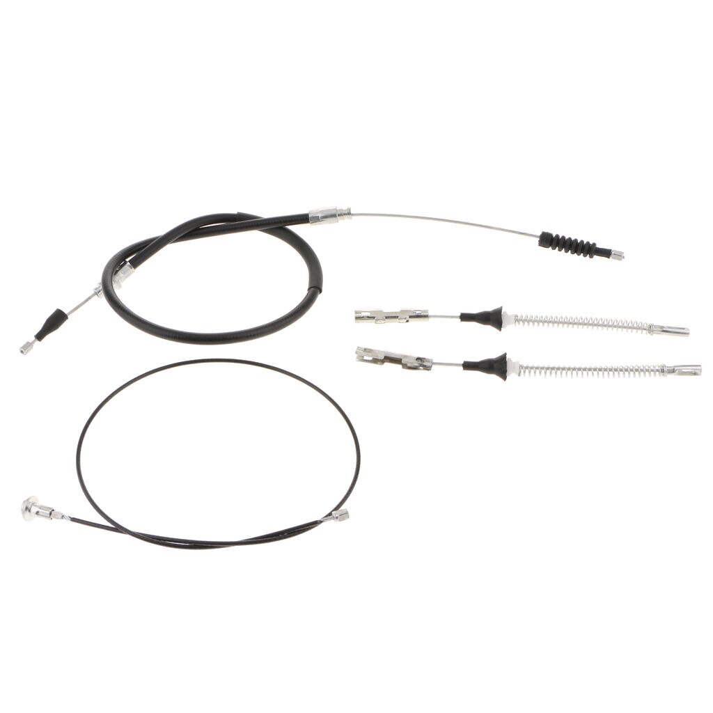 4 Pack/ Set Brand And Parking Hand Brake Cable Set 90576453 , 90576454 , 93170227 , 93170228 for Opel Vauxhall