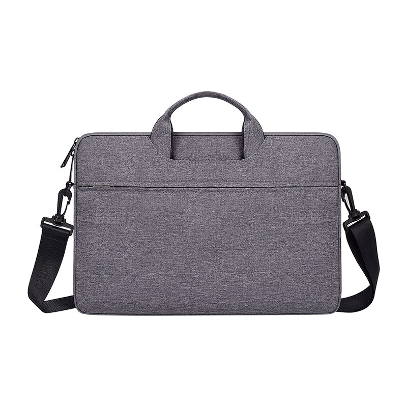 Laptop Messenger Bag Waterproof Notebook Shoulder Bag Laptop Sleeve Bag for Macbook Laptop Briefcase for DELL HP Xiaomi: Dark grey / 14.1 inch