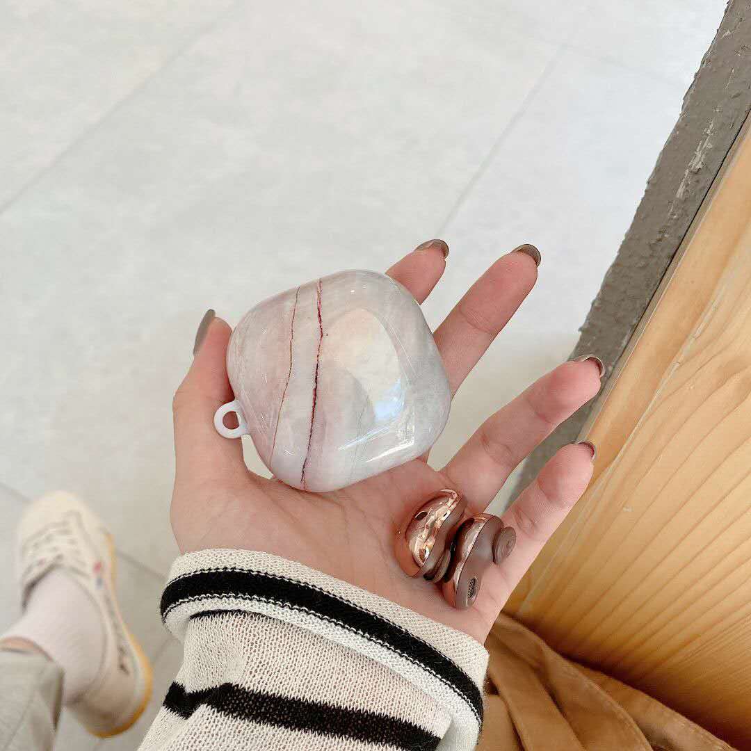 Marble Gradient Color Hard Plastic Case for Samsung Galaxy Buds live Earphone Headset Protective Cover for Galaxy Buds live Case: J
