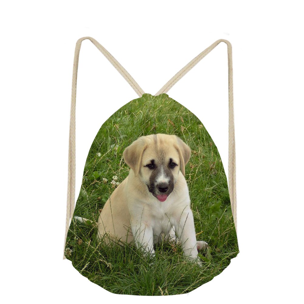 Anatolsk hyrdehund elsker brugerdefineret snorepose til drenge piger dailypack lommetasker lille skole mochila escolar: Lmhy 1035 z 3