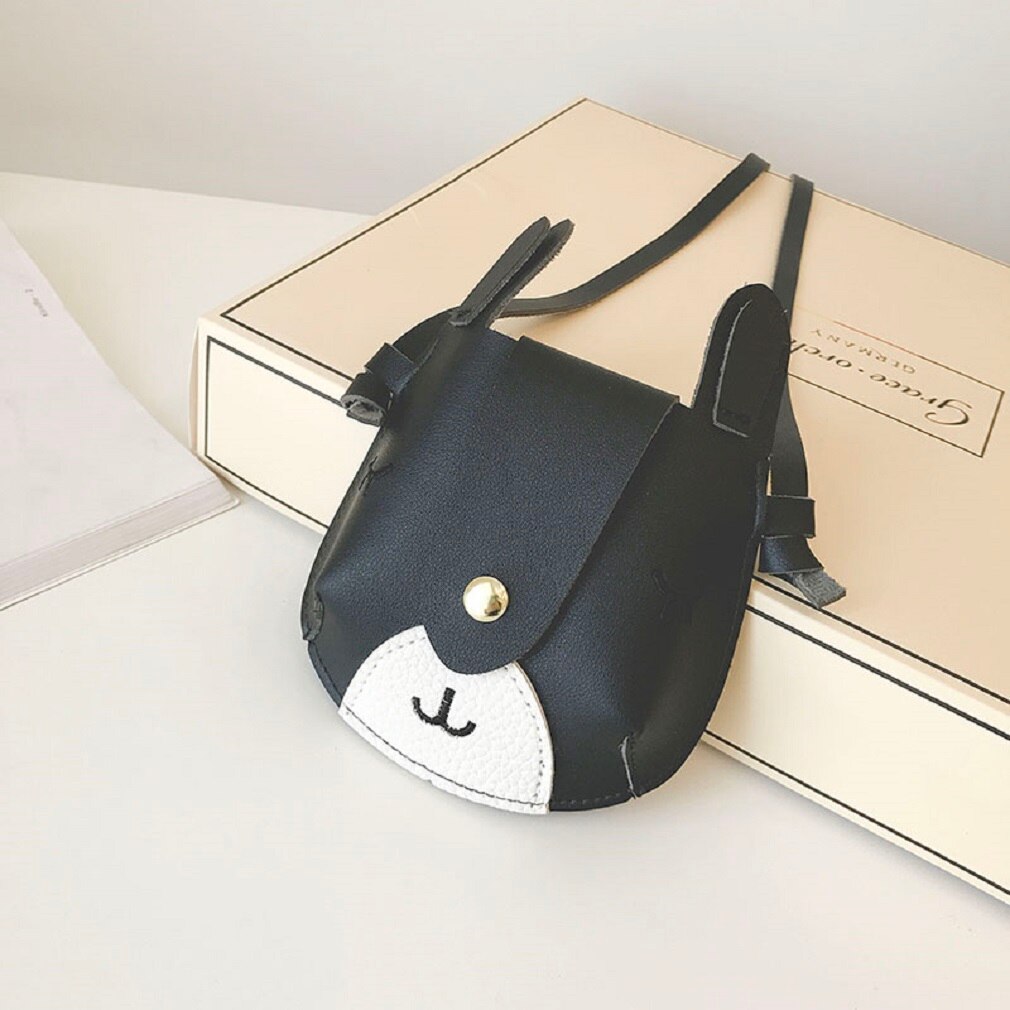Kinderen Meisje Lederen Handtas Schouder Cross Body Bag Tote Messenger Satchel Purse: D
