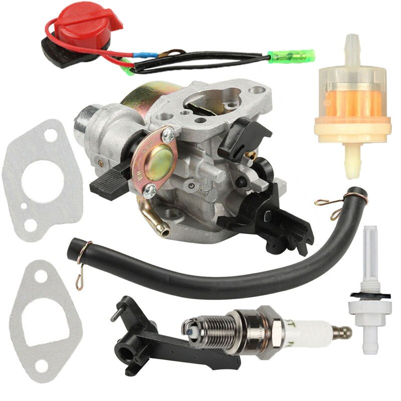 Carburetor Replacement Accessories Kit For Troy-Bilt 21C-65M1011 21C-65M1066 Super Bronco CRT Tiller Carburetor Parts