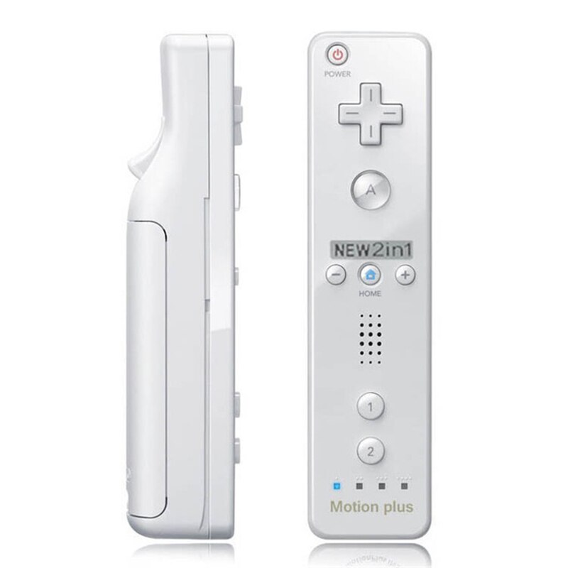 Mando a distancia inalámbrico 2 en 1 para Nintendo Wii, Funda de silicona con sensor de movimiento: as picture 6