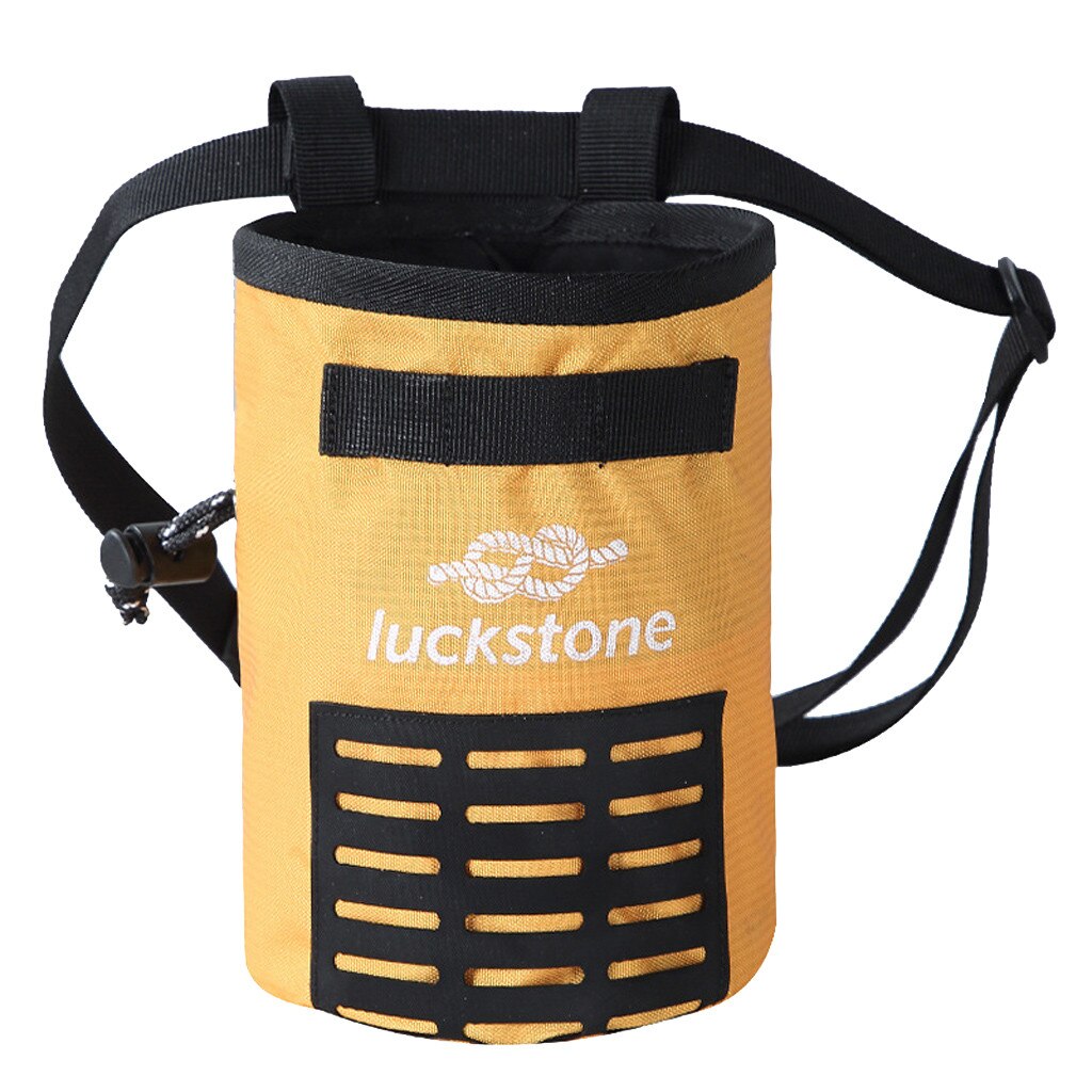 Outdoor rotsklimmen krijtzak waterdicht polyester magnesium poederzak enkele parallelle staven fitness gymnastiek antislip