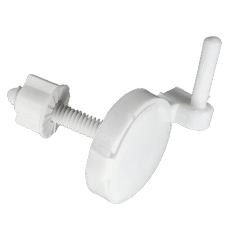 2 Pcs Diy Plastic Toiletbril Schroeven Bevestigingen Fit Toiletbrillen Scharnieren Reparatie Gereedschap Type & Size: 3 #4.6X4.6 Cm
