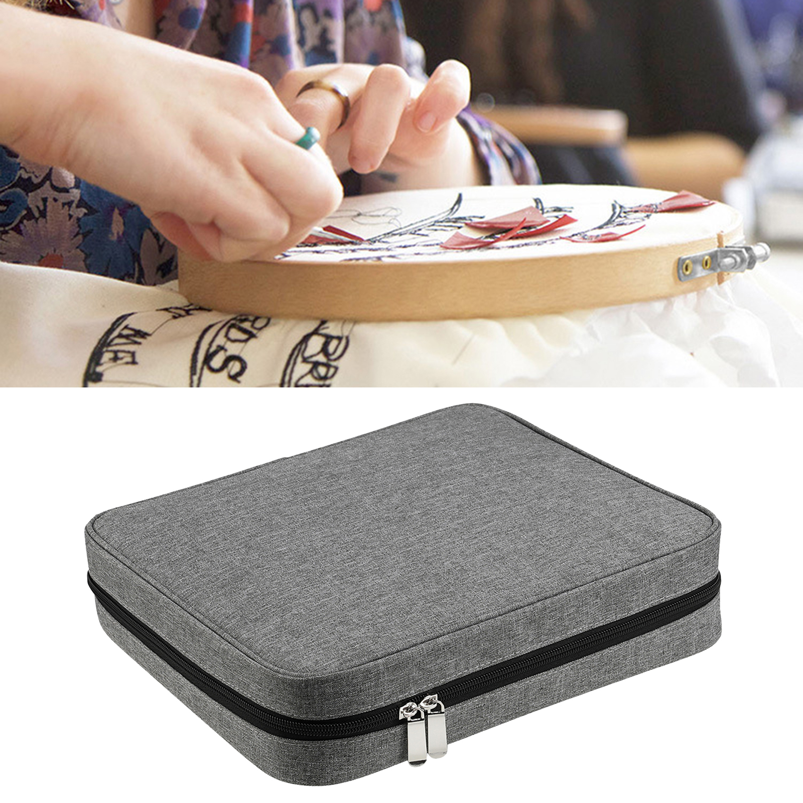 Huishoudelijke Breien Tas Borduren Project Opbergtas Draagbare Tote Case Voor Haken Haak Breien Naalden Naaien Accessoires