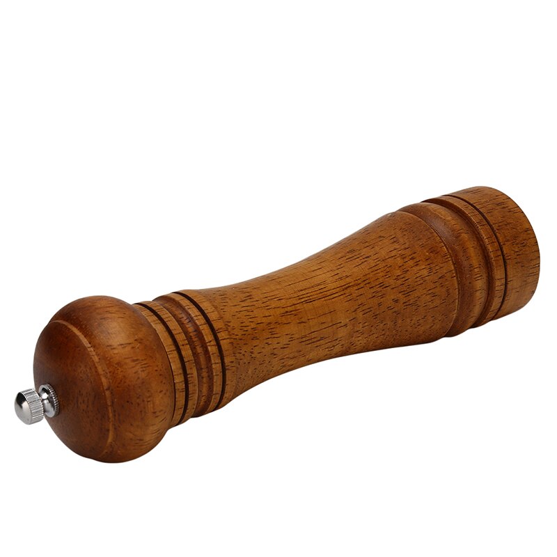 Oak Wood Pepper Spice Mill Grinder Set Kitchen Accessories BBQ Tools Set Handheld Seasoning Mills Grinder Ceramic Grinding Core