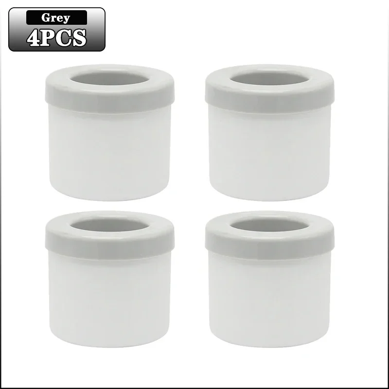 1-4 SZT. Forma Silikonowa robić Kostek Lodu w Kształcie Cylindra 3D, Silikonowy Kubek robić Robienia Lodu, Kubek robić Lodu, Pojemnik robić Przechowywania Lodu: Srebrny