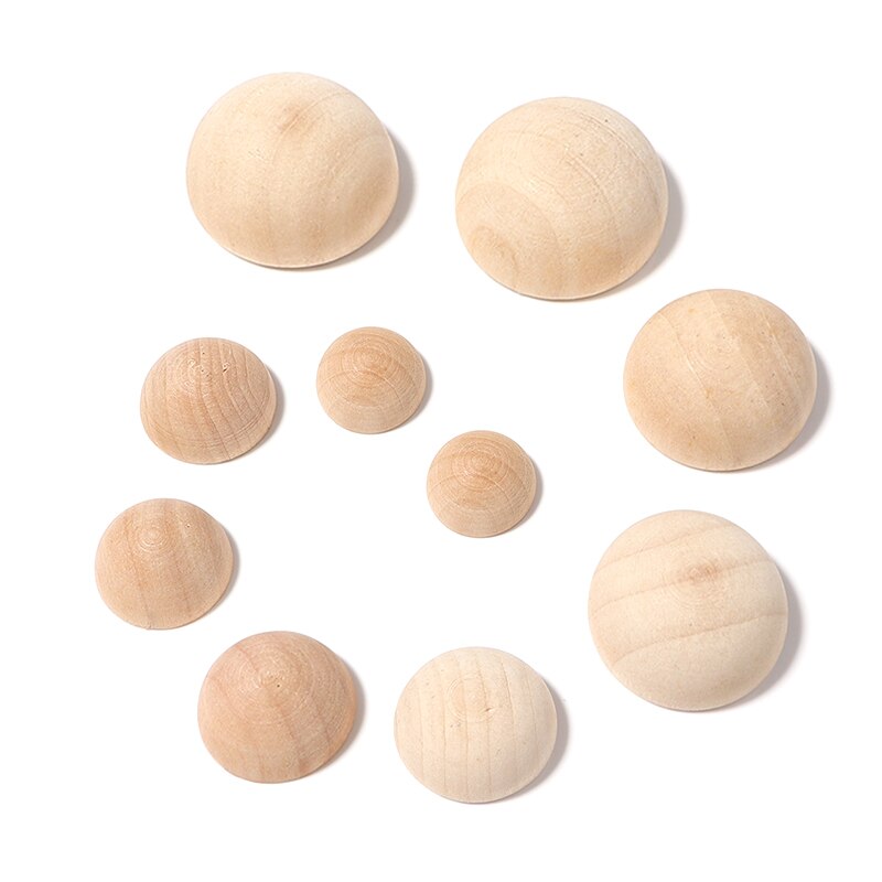 50/30pcs Wood Round Flatback Cabochon 10/12/15/20/25/30mm Wood Grain Frosted For DIY Jewelry Making Accessories: 25mm 30pcs