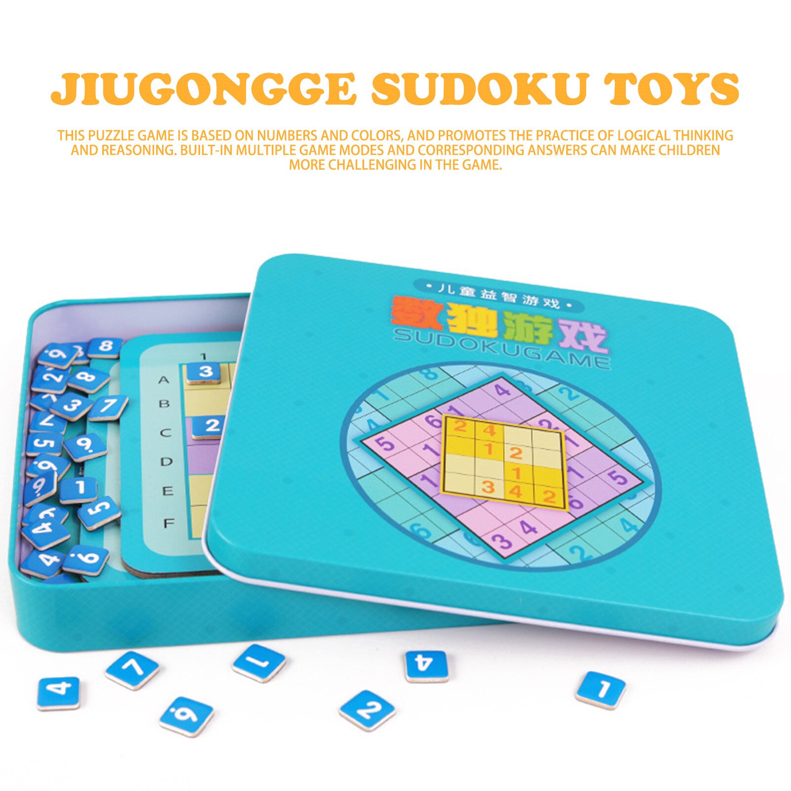 Q & A-Juego de Sudoku seguro, juguete educativo de madera, juguete rompecabezas, números de colores, lógica, entrenamiento, enseñanza para niños, 915