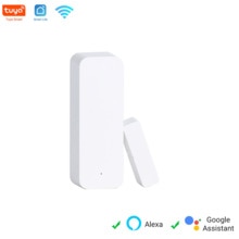 Tuya Smart WiFi Door Sensor Window Contact Open Close APP Remote Control Compatible With Alexa Google Assistant