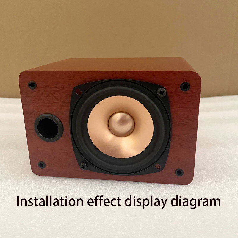 Lautsprecher Leere Hülse Kasten 3 Zoll Platz Verstärker Lautsprecher fallen Diy Audio- Kleine HIFI Audio- Holz Auto Lautsprecher Chassis Haus 1 stücke