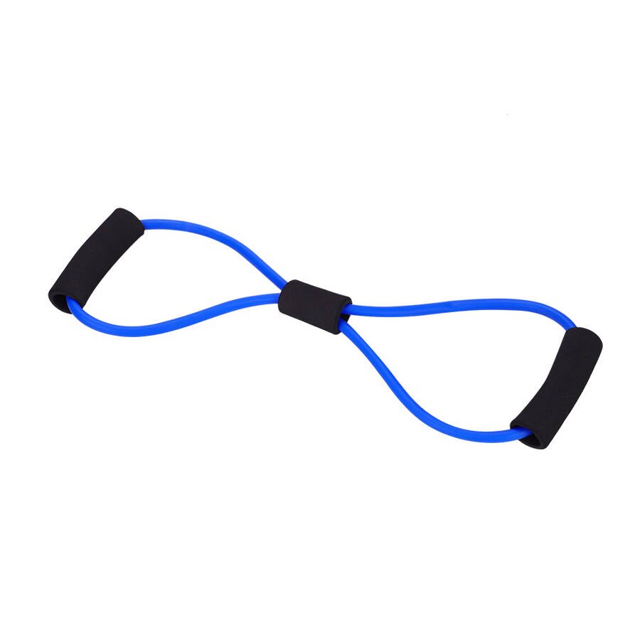 Resistance Stretch Rubber Training Rope Tube Workout Fitness Exercise Yoga