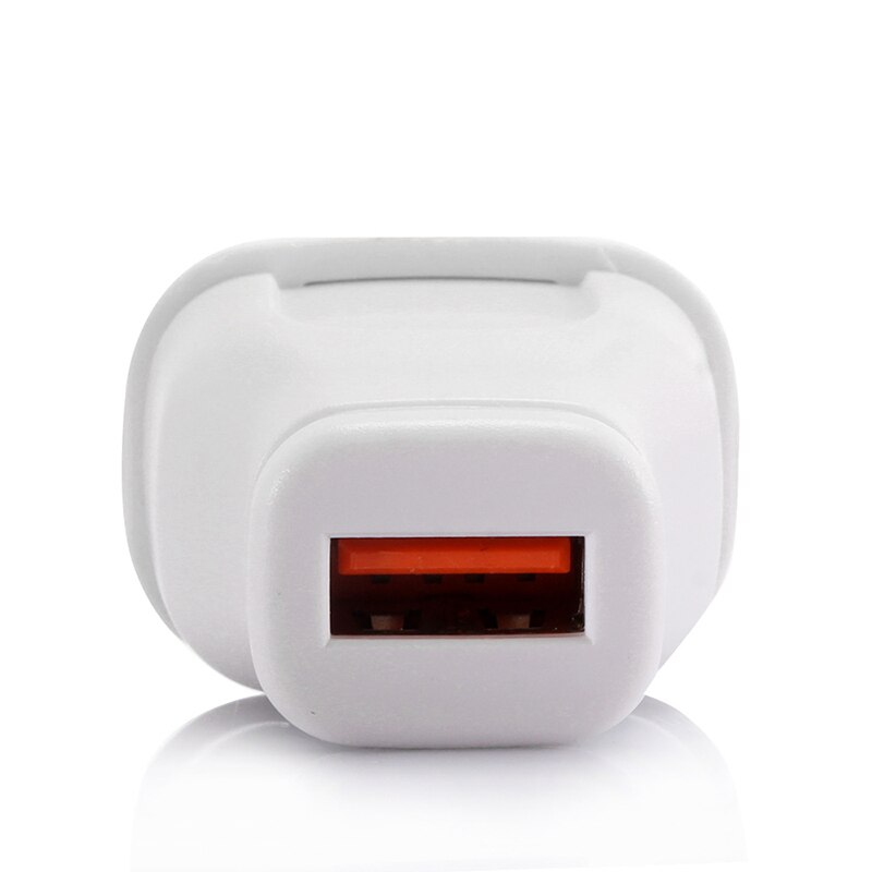 Universal Mobile Phone Charger EU/US Plug 1A One Port USB Integrated Head Direct Charge Travel Smartphone Charger