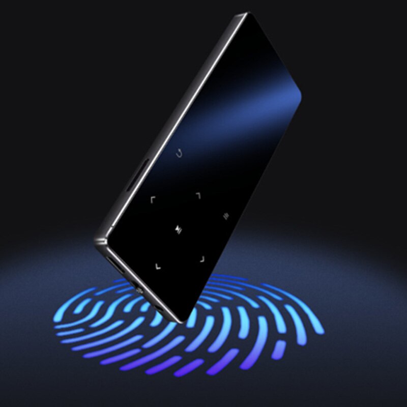 IQQ X3-reproductor de Mp3 portátil para estudiantes, con tarjeta Bluetooth, inglés, grabadora de voz ultrafina, reproductor Mp4, pantalla táctil