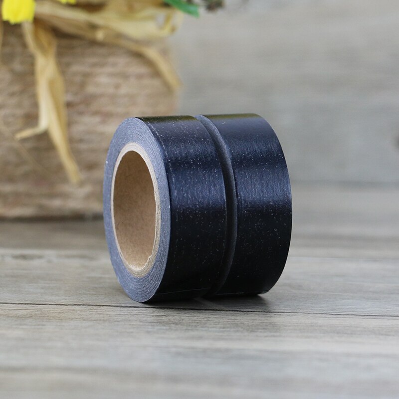 Plain Black Effen Kleur Washi Tape Japanse Papier Vicedeal plain-black-effen-kleur-washi-tape-japanse-papier-vicedeal