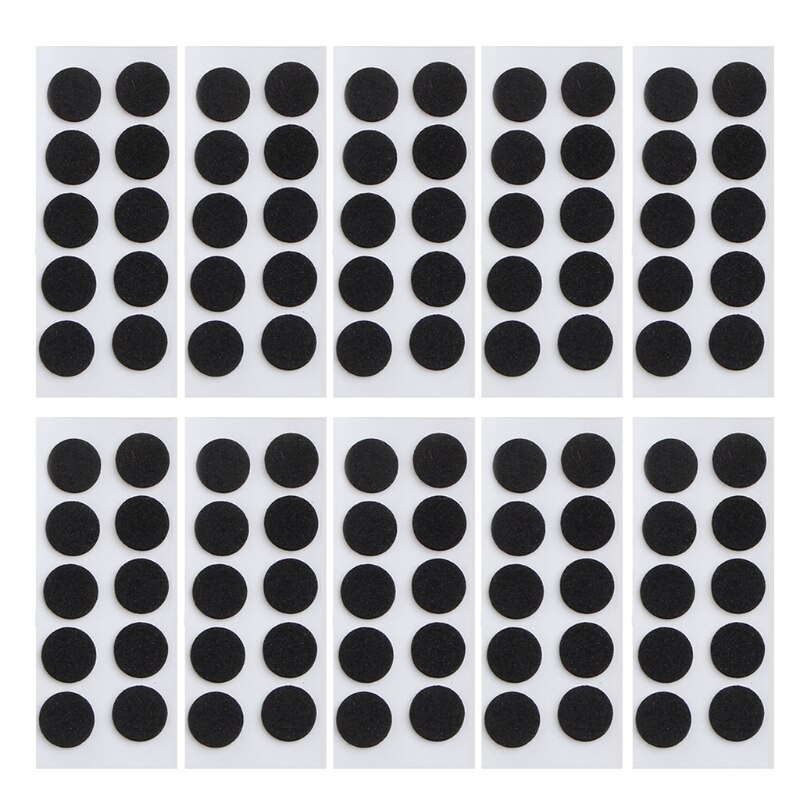 Oorbel Ondersteuning Patches Oorbel Lifters Clear Skin Kleur Waterdichte Oorbel Oorlel Ondersteuning Patch Voor Oorbel: 100pcs-black