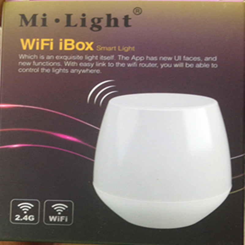 Milight – lampe Led 2.4G avec contrôleur Wifi, GU10, E27, 4, 6, 9W, RGBW, RGBWW, télécommande à quatre zones, variable