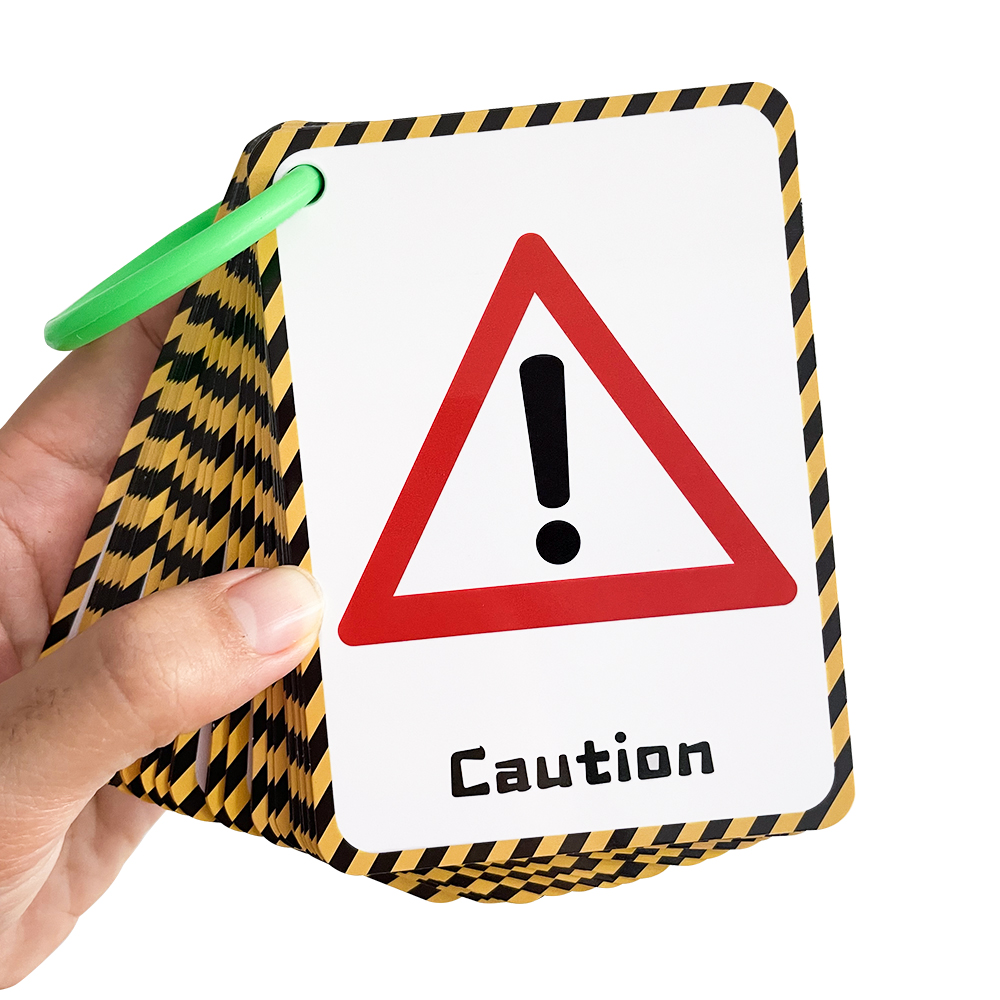 Traffic Signs and Road Warning Educative Cards for Kids Development Logic Thinking Cards for Children Teacher Teaching Aids