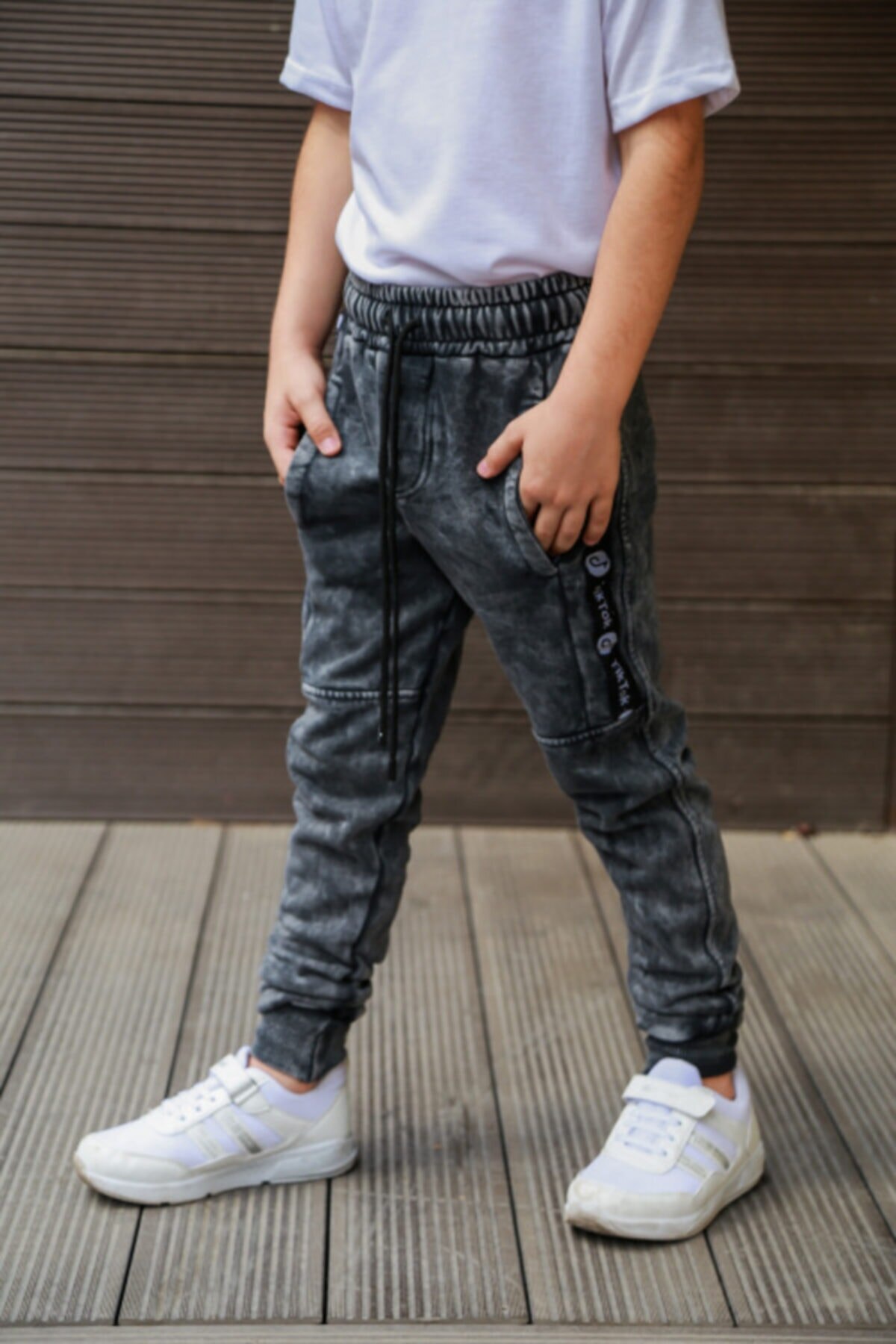 Boy Sweatpants Thick Şardonlu 3 Corded