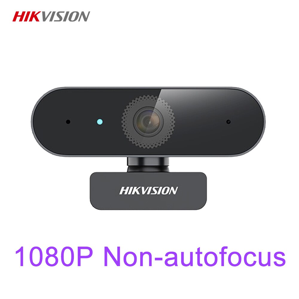 Kamera internetowa Hikvision 1080P 2K 4K pełna kamera internetowa HD mikrofon kamera internetowa kamera USB dla komputer stancjonarny laptop pulpit relacja na żywo wideo: 1080P Non-autofocus