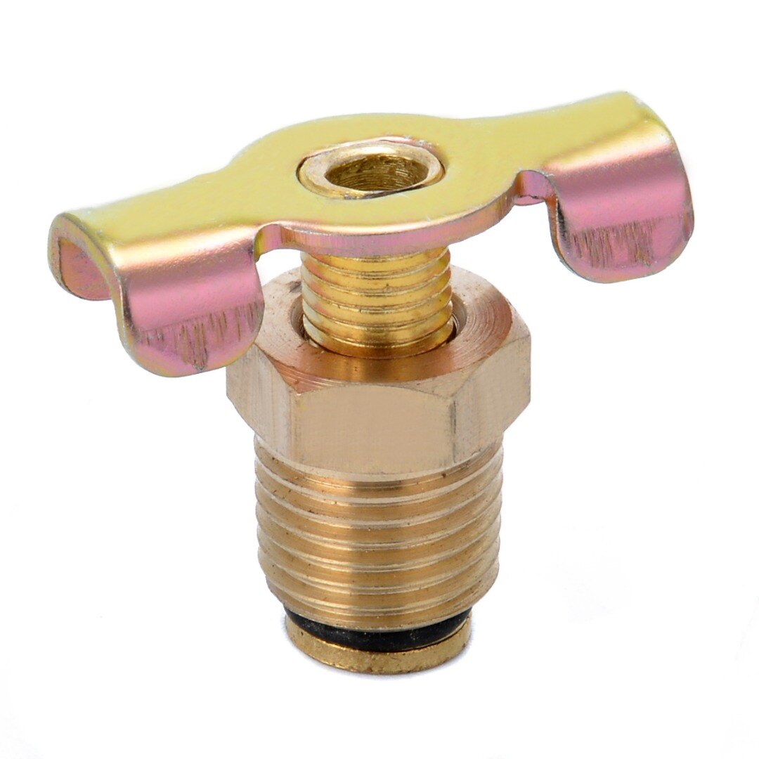 1pc 1/4 &quot;NPT Durcheinander Ablauf Ventil Luft Kompressor Panzer Petcock Wasser Ablauf Ventil Ersatz Teil 30x24mm