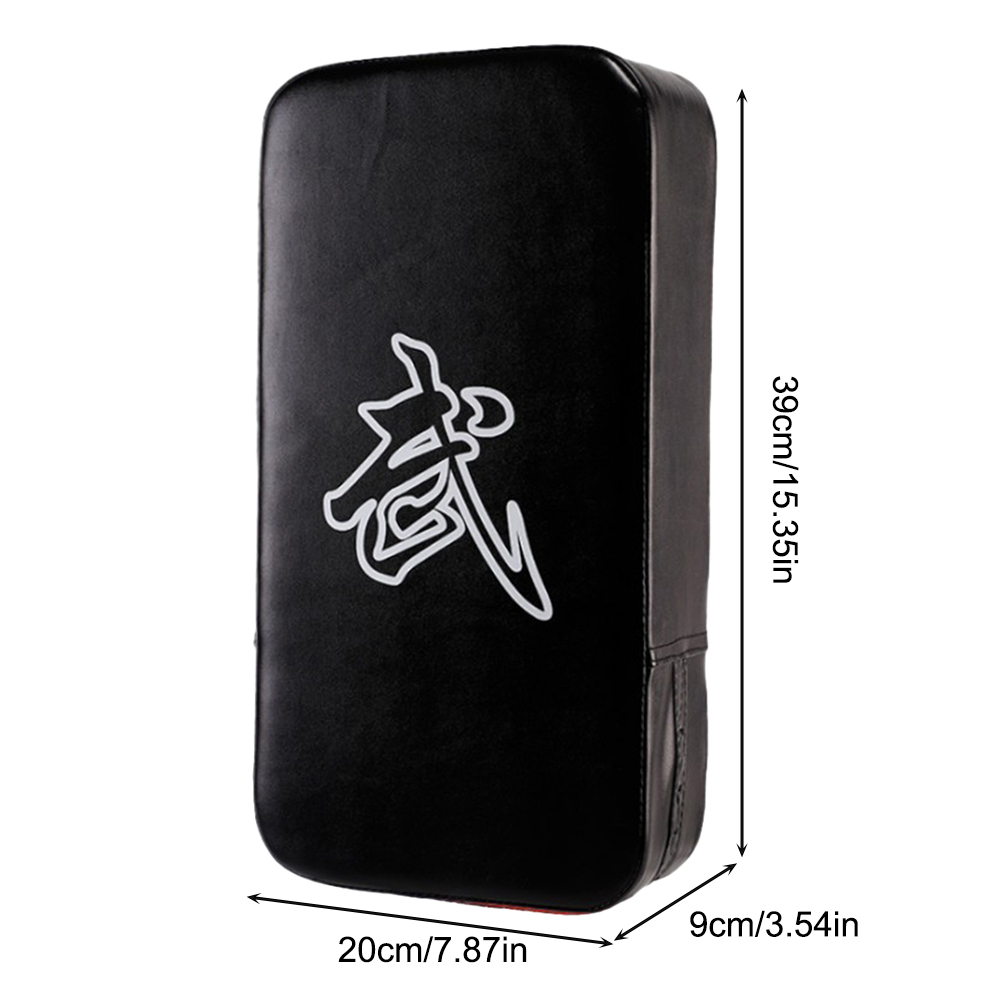 Boxing Target Boxing Pad PU Leather Boxing Focus Pad Muay Thai Foot Target for Kicking Boxing Shield Training: Red