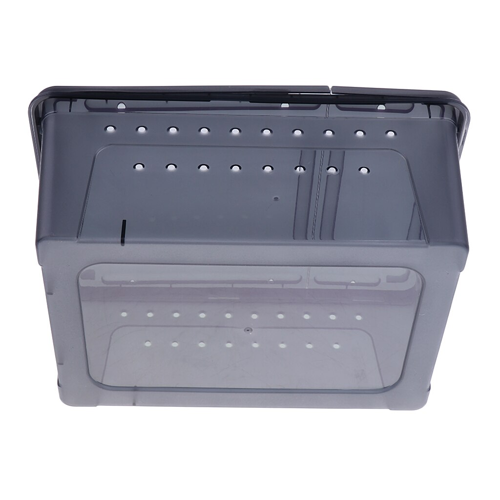 Plastic Reptile Hide Box Den Spawning Cave for Tortoise Insect Spider Lizard