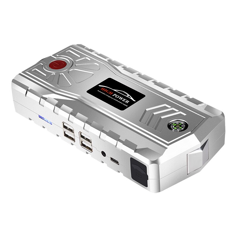 portable car starter 600A 4 USB car battery booster charger