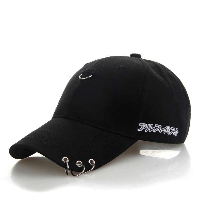 Koreaanse Vrouwen Baseball Cap Iron Ring Zon Hoeden Wit Roze Herfst Outdoor Zonnebrandcrème Paar Hoed Voor Mannen Snapback caps