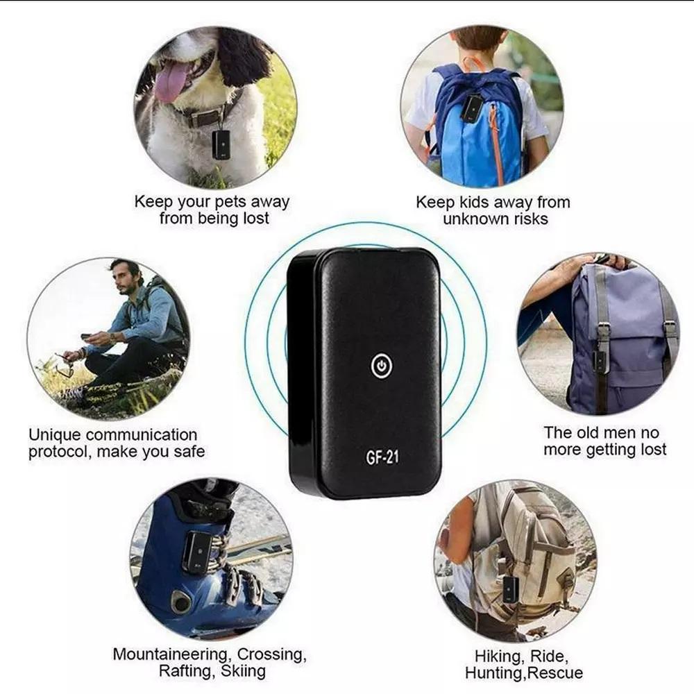 Localizador GPS en tiempo Real para conducción, Mini dispositivo antipérdida, Control de voz, grabación, WIFI