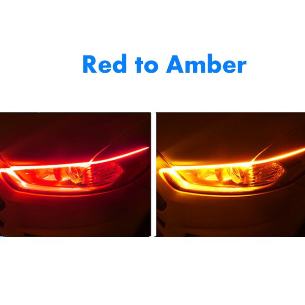 60 CM(23.62 INCH ) / Red To Amber