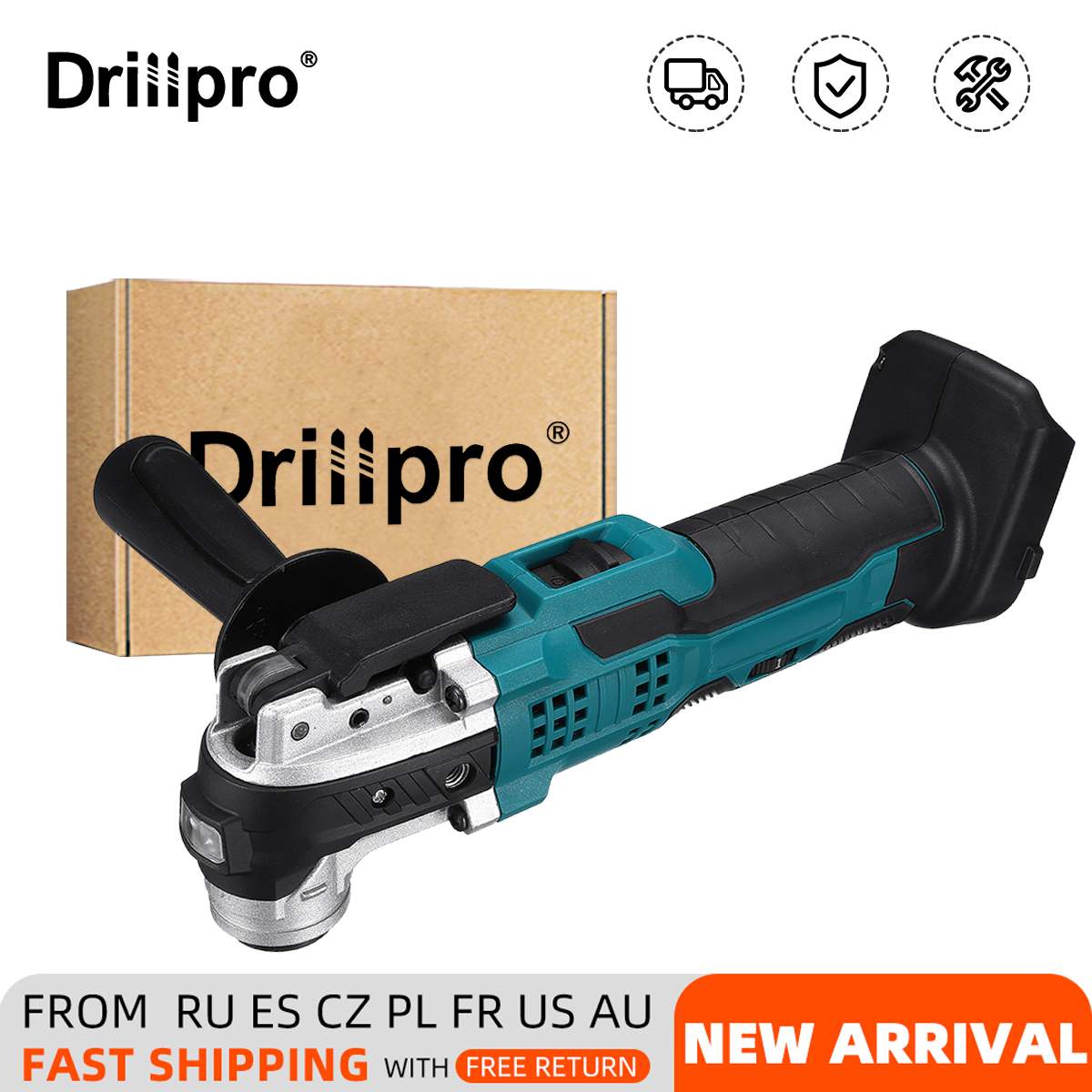 Cordless Powerful Oscillating Multi Tools Electric Trimmer Saws Home DIY Rechargeable Woodworking Tools For Makita 18V Battery