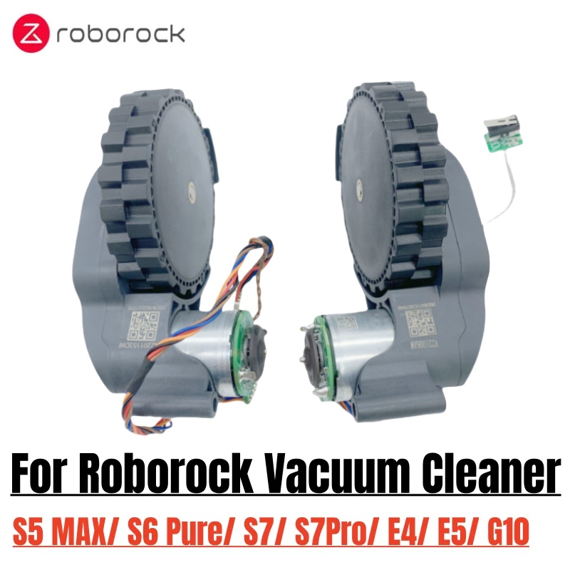 Ruedas para caminar originales para Roborock S5 Max/ S6 Pure/ S6 MaxV/ E4/ E5/ G10/ S7/ S7 Pro, accesorios para aspiradoras
