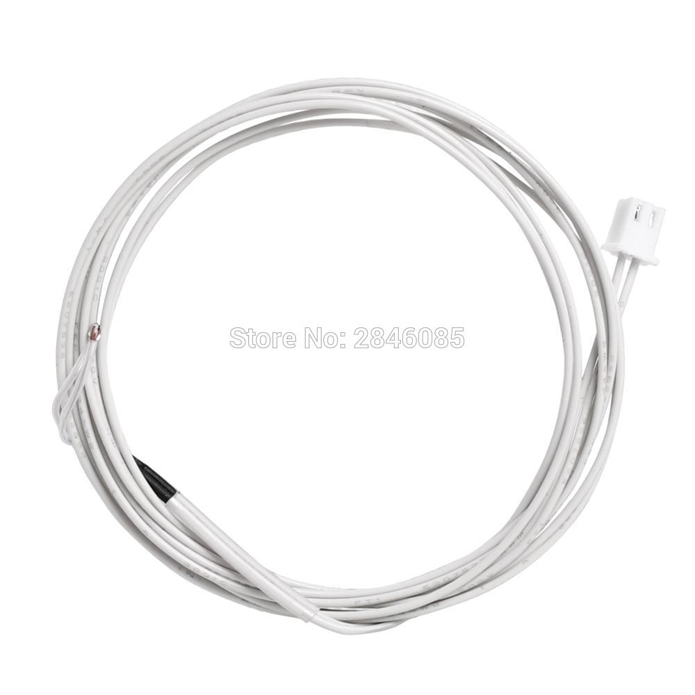 CREALITY 3D Printer Parts 2Pcs/Lot 5V 100K ohm NTC 3950 Extruder Thermistor With Cable For Printer