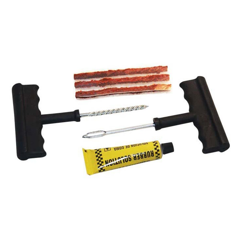 6/8 Stuks Auto Band Reparatie Tools Motorfiets Tubeless Punctie Plug Tyre Reparatie Lijm Spikes Voor Autobanden Auto tool Kit: 6 pcs