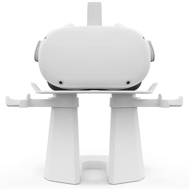 JABS VR Stand,More Stable Base Headset Display Holder and Controller Mount Station for Oculus Quest 2, Rift S Controllers