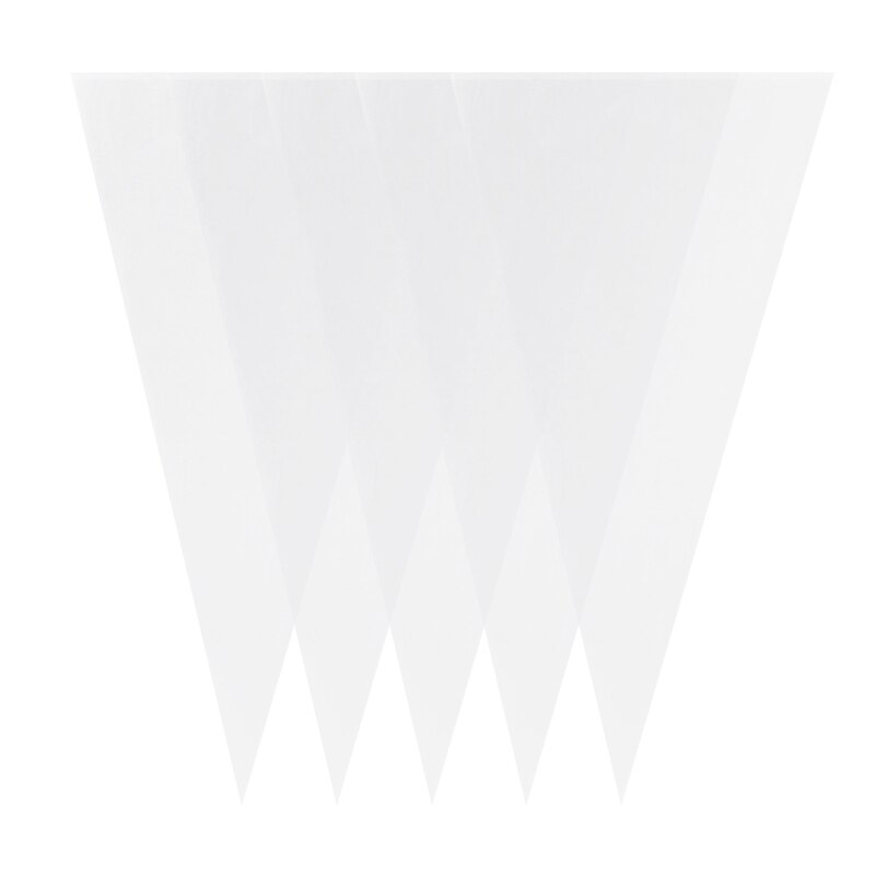 100Pcs Triangle Transparent Disposable Candy Food Bag For Wedding Birthday Party Candy Food Packaging Bag Supplies NEWEST