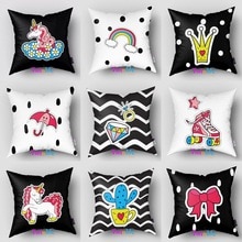 Design speciale seggiolino auto bambini camera da letto soggiorno ufficio divano sedia piano corpo Cojines ornamento Decor cuscino quadrato modello Boho