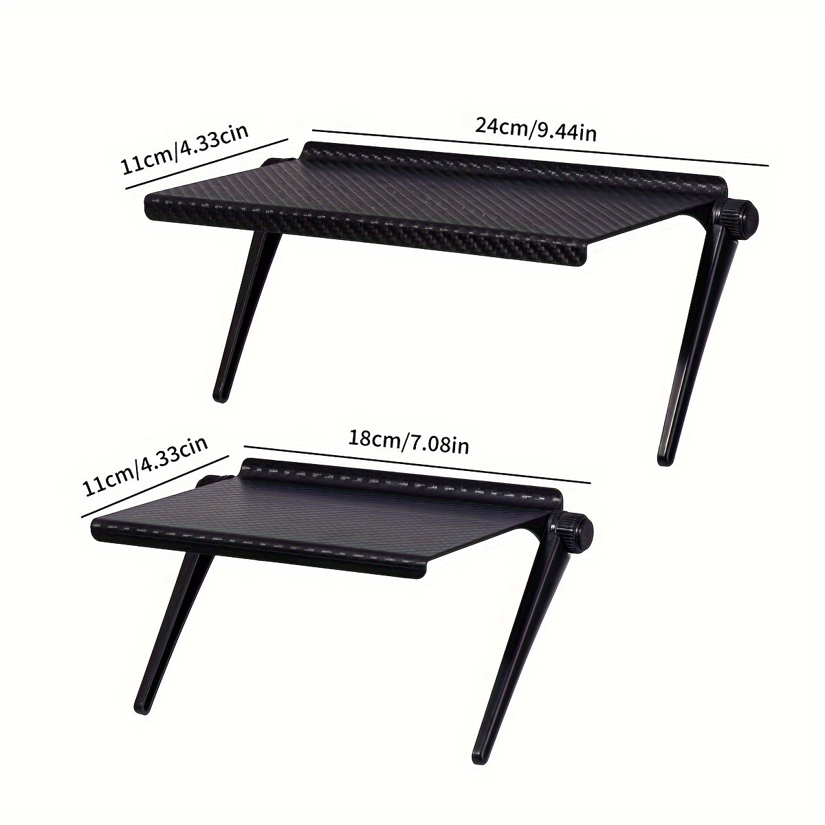 1-5 PCS Computer And TV Screen Storage Rack Non-perforated Router Set-top Box Rack Office Desk Storage Rack Household Goods